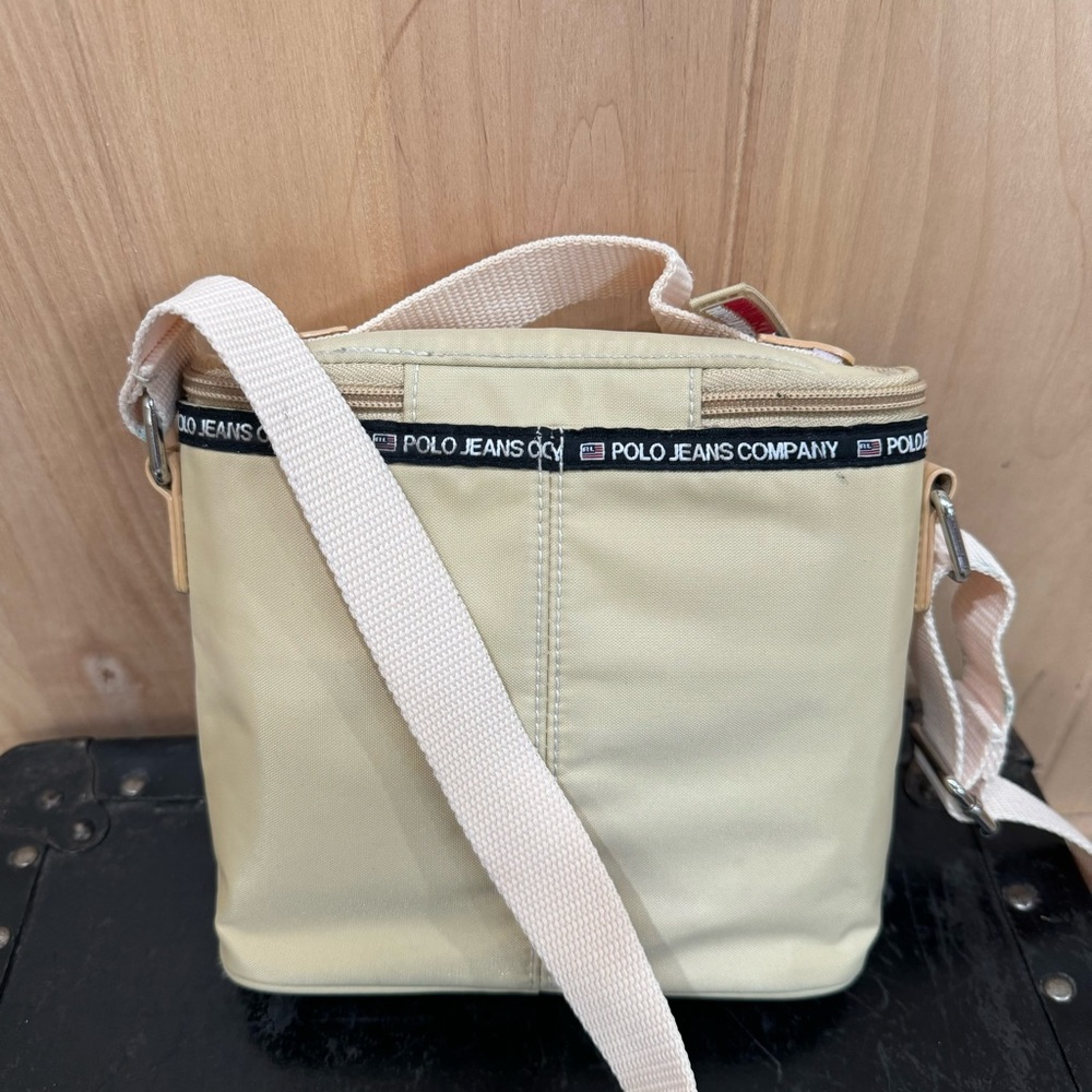 Ralph Lauren Polo Jeans Blue Label Crossbody Bag Small Shoulder bag Y2k Vintage - Picture 5 of 15
